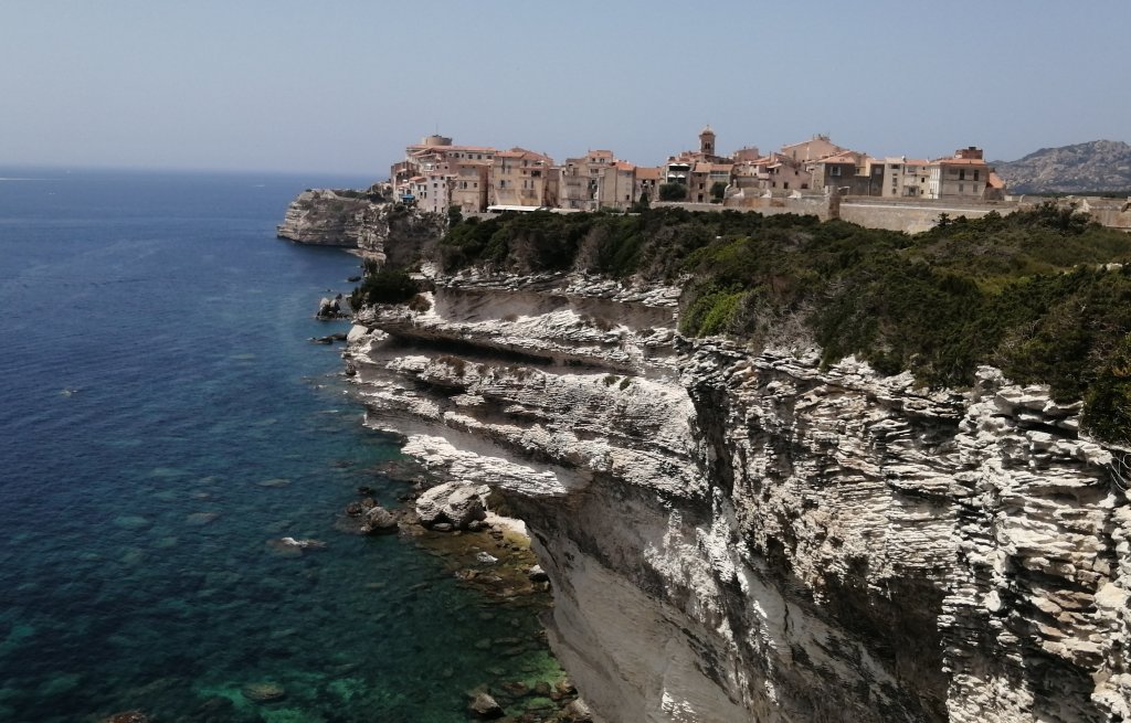 Die schöne Altstadt von Bonifacio.