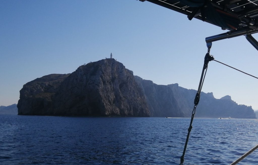 Vorbei am Kap Formentor.