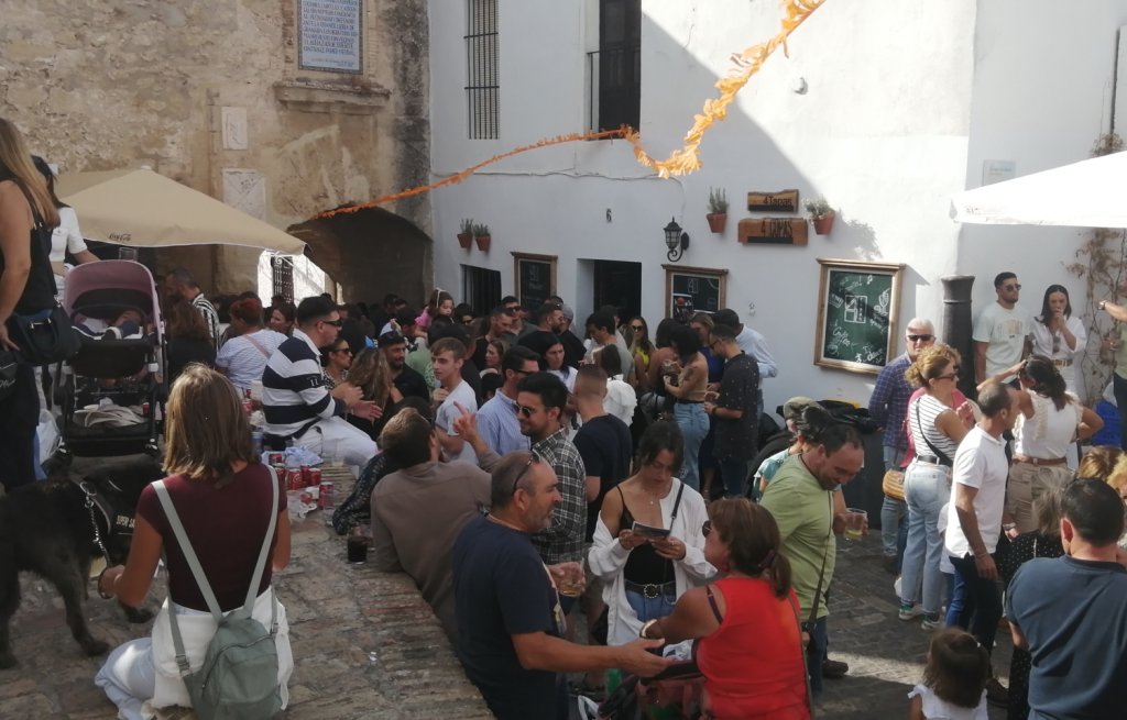 Dorffest in Vejer de la Frontera.