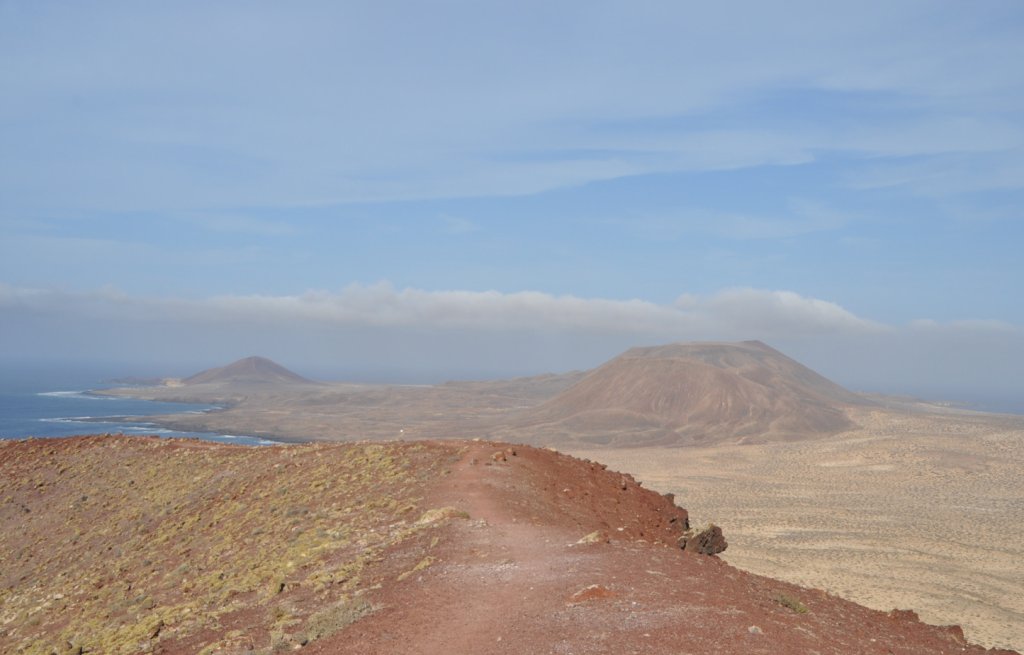 Vulkanlandschaft auf La Graciosa.