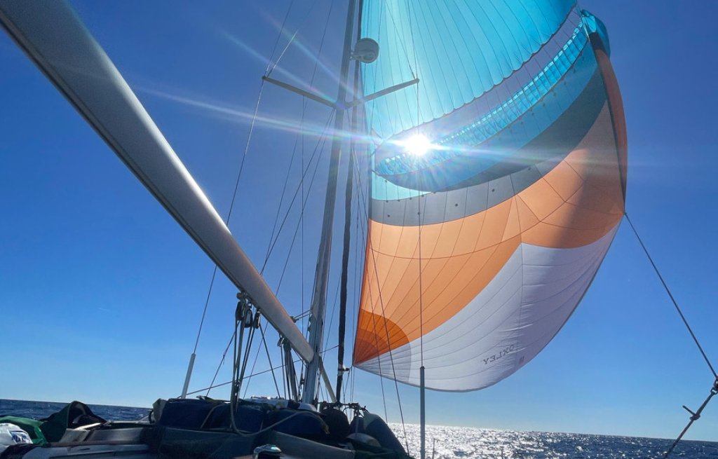 Perfekte Bedingungen mit dem Parasailor.