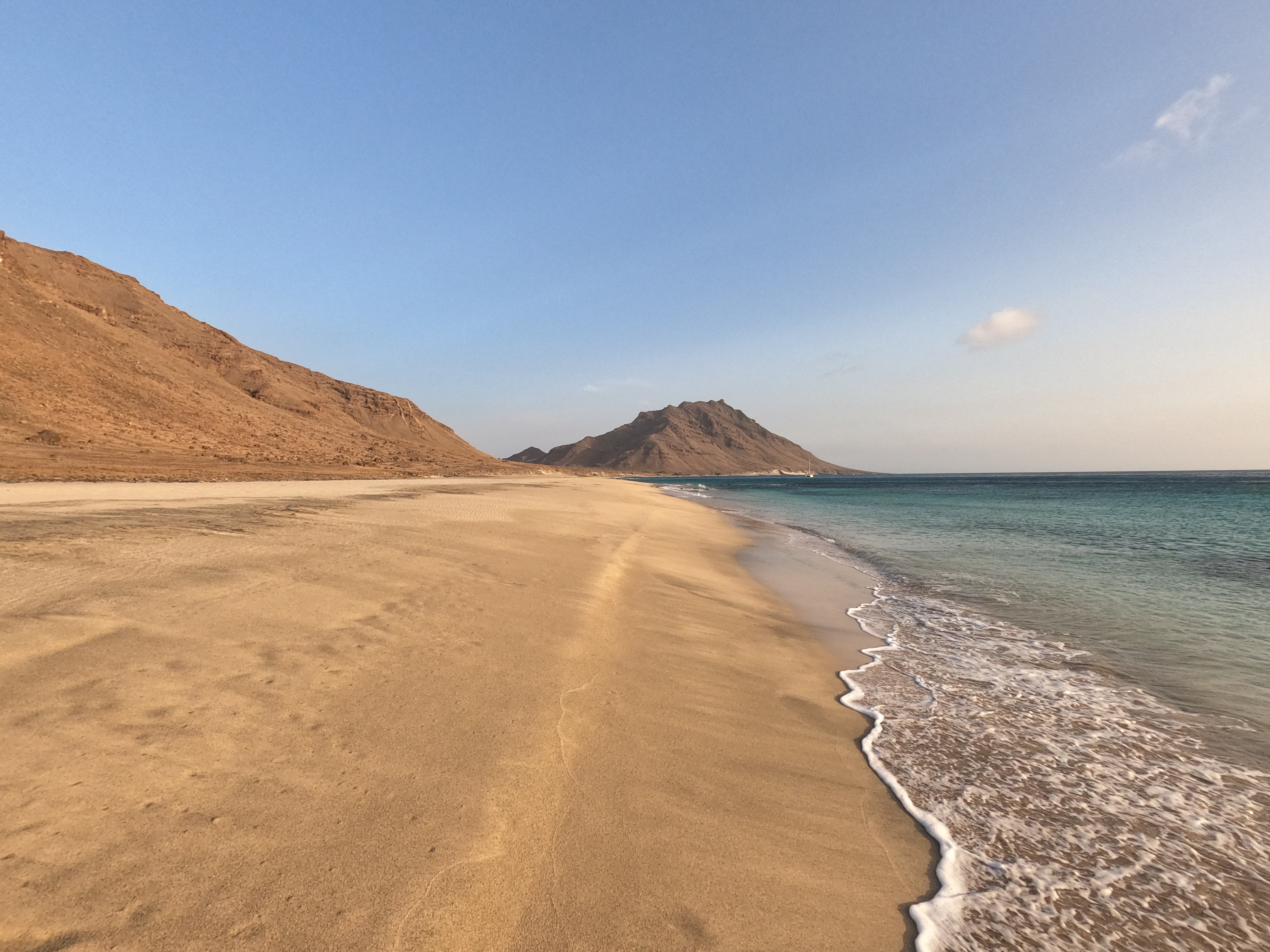 Wunderschöner Sandstrand.