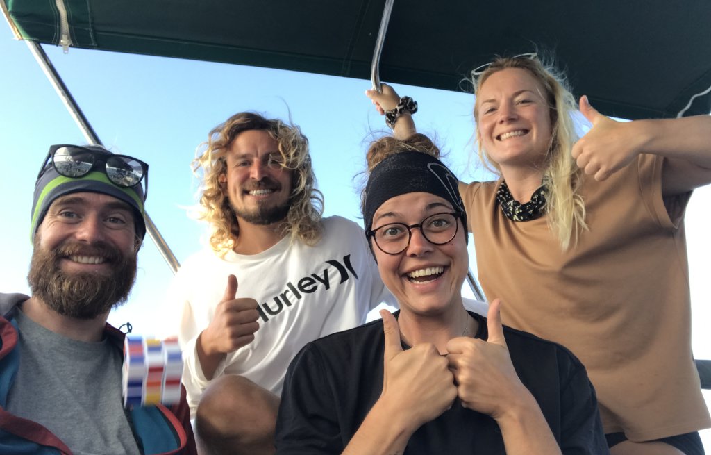 Crew-Foto Tag 1!