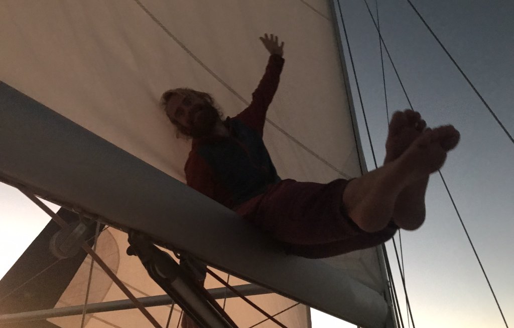 Fliegender Captain.