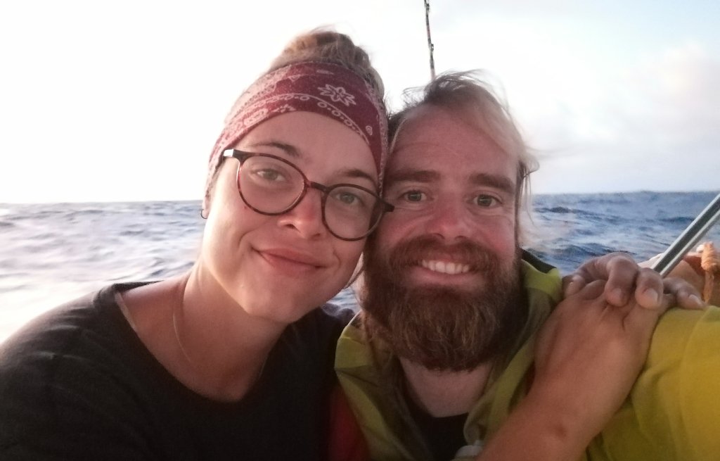 Müde, aber glücklich: Captain und Capitana.