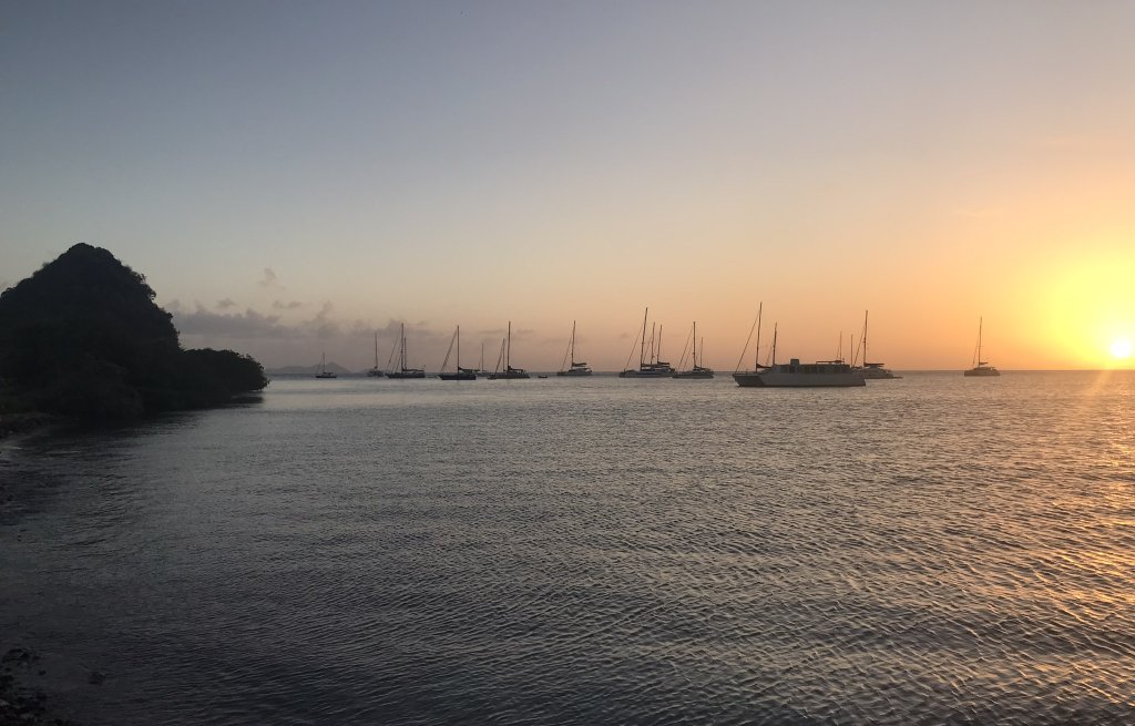 Gute Nacht Union Island!