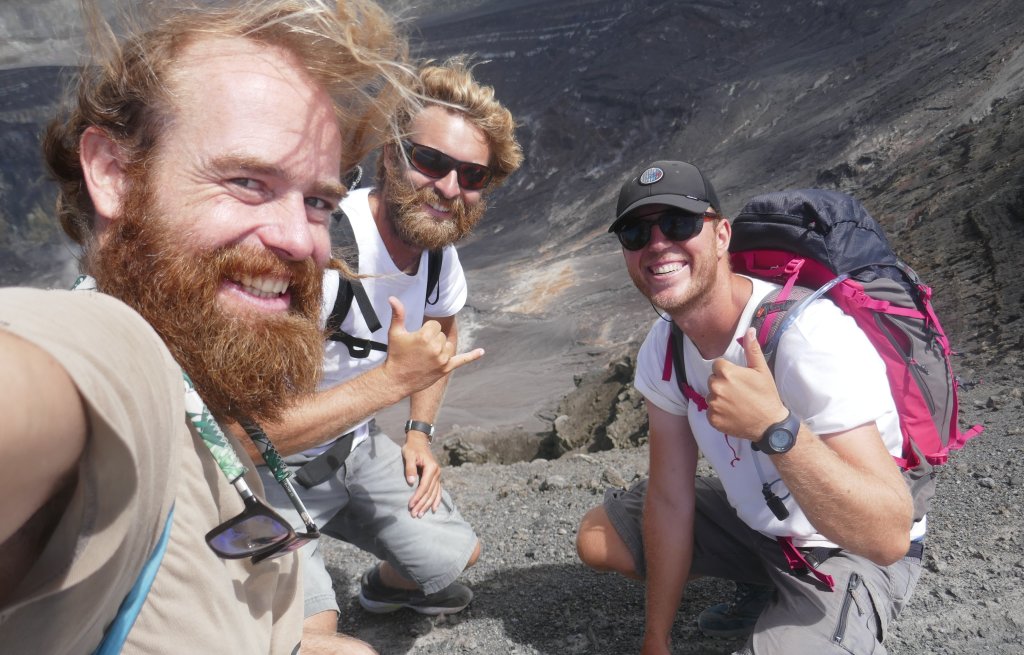 Windiges Selfie!