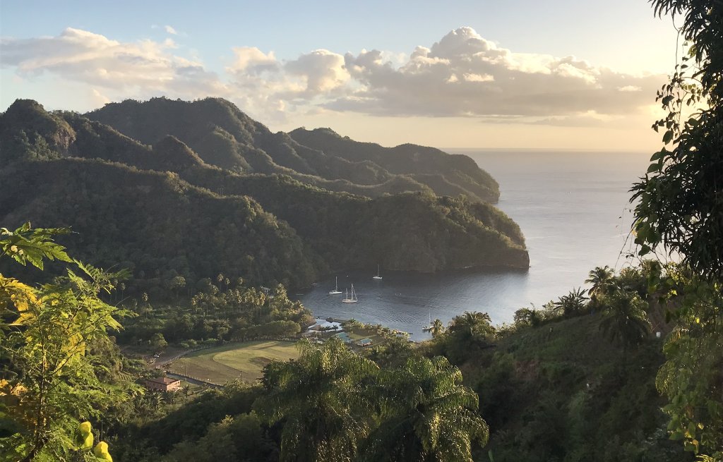 Ausblick auf die wundervolle Cumberland Bucht.