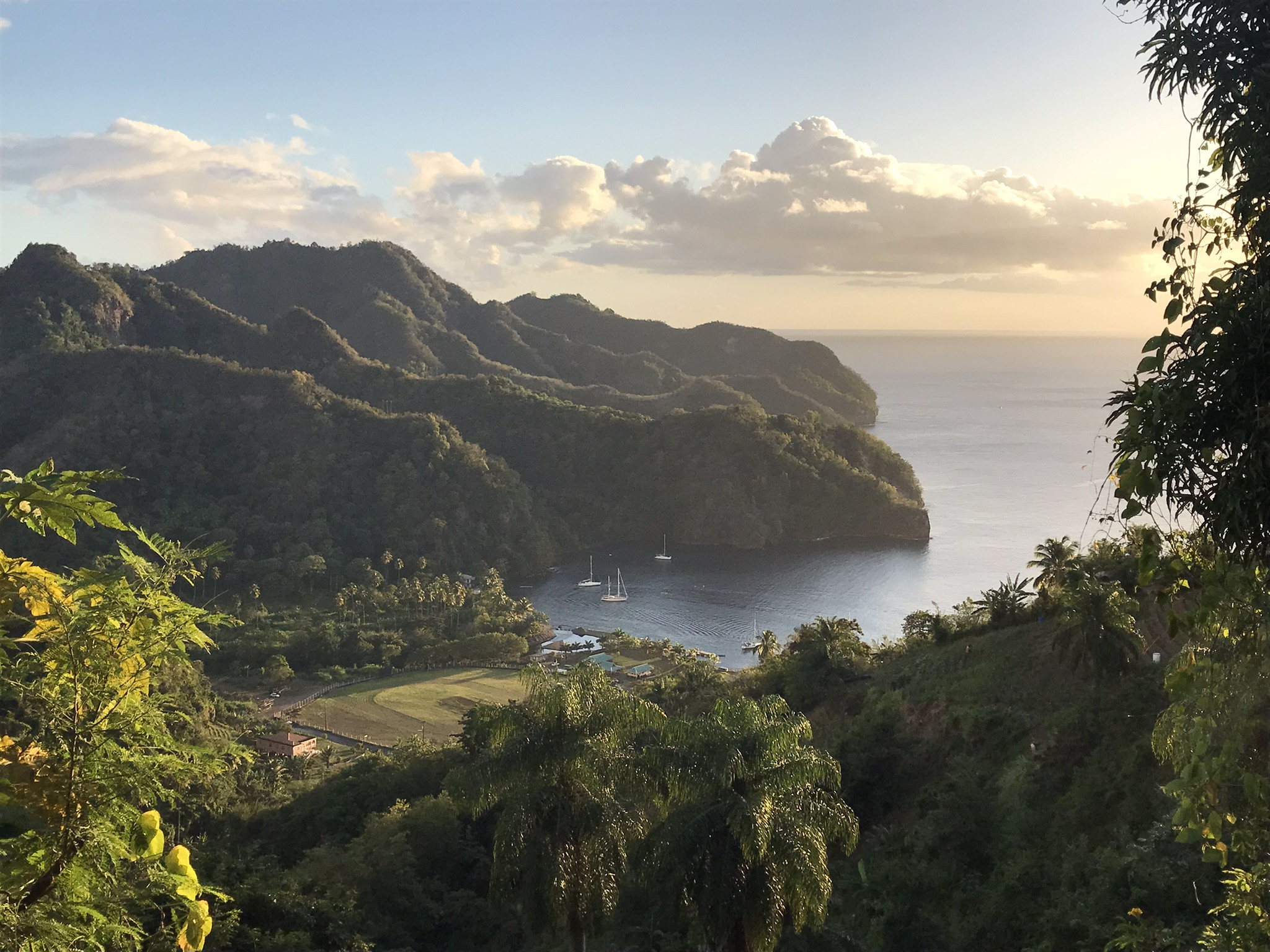 Ausblick auf die wundervolle Cumberland Bucht.