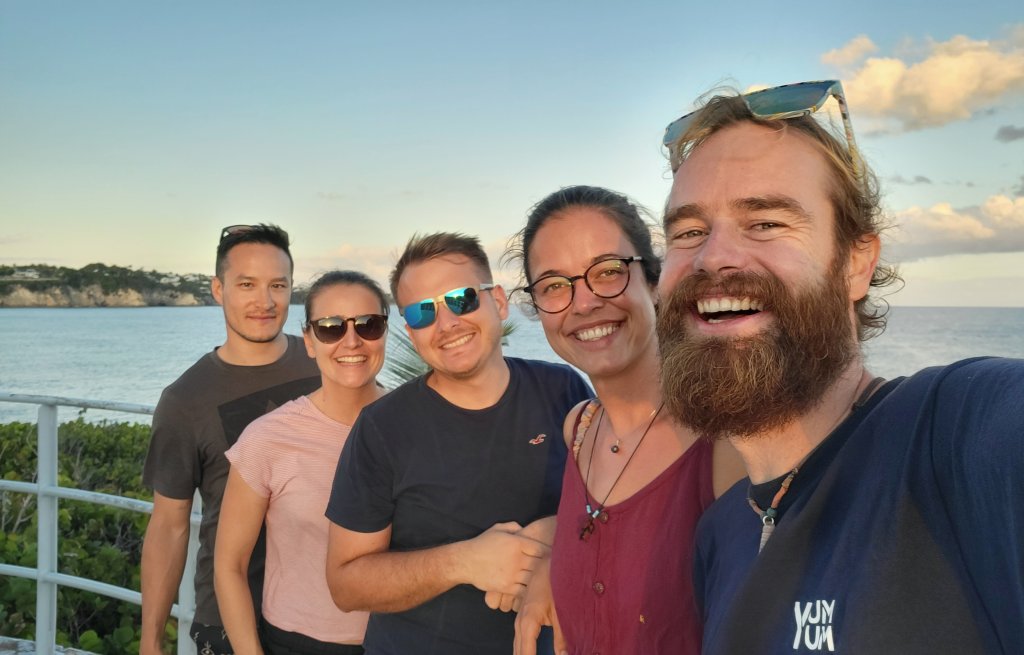 Angekommen in Gosier.