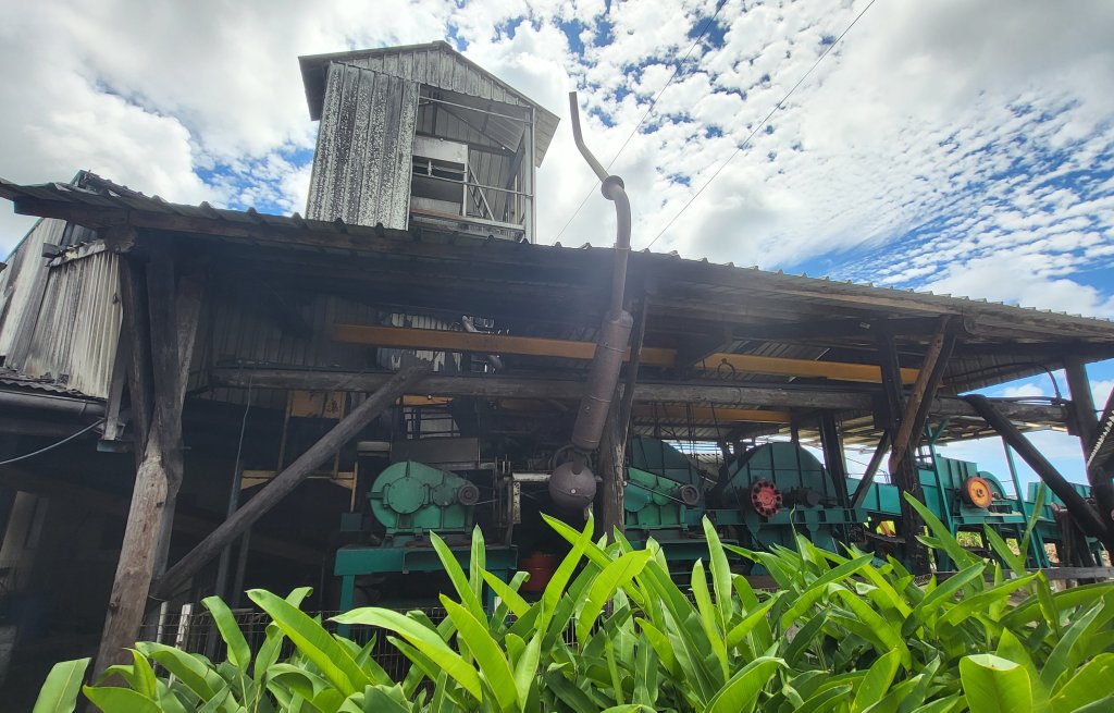 Rum Destillerie auf Marie-Galante.
