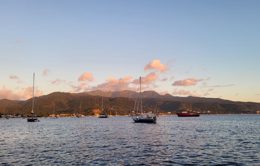 Ankerbucht von Portsmouth.