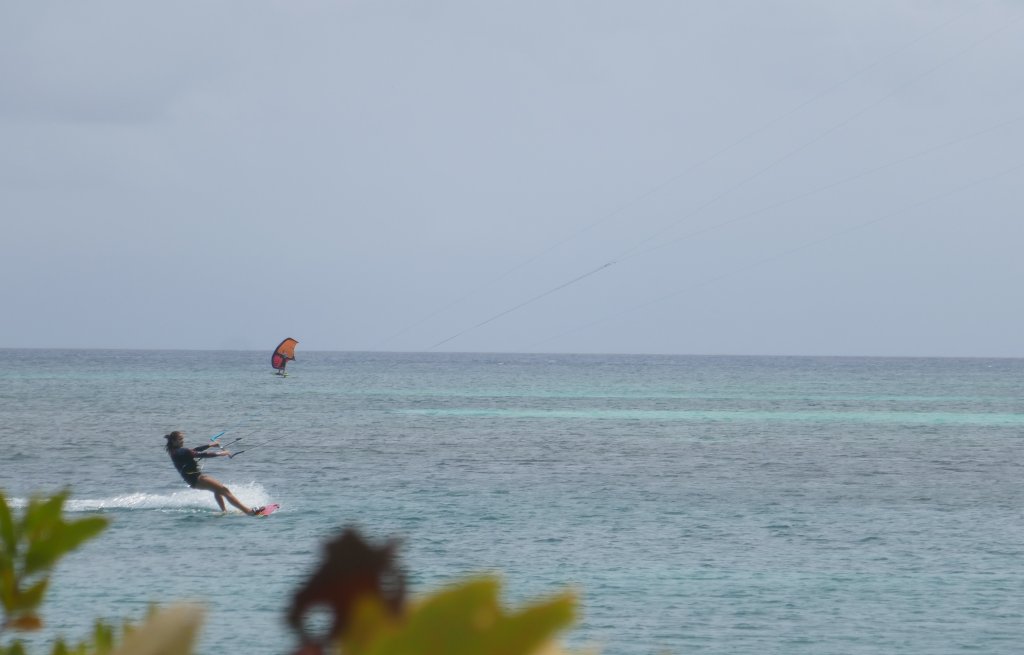 Super flaches Wasser und light Wind!
