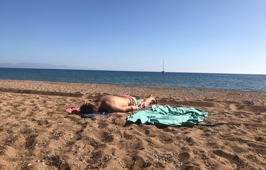 Der erste Strand Tag unserer ganzen Saison.