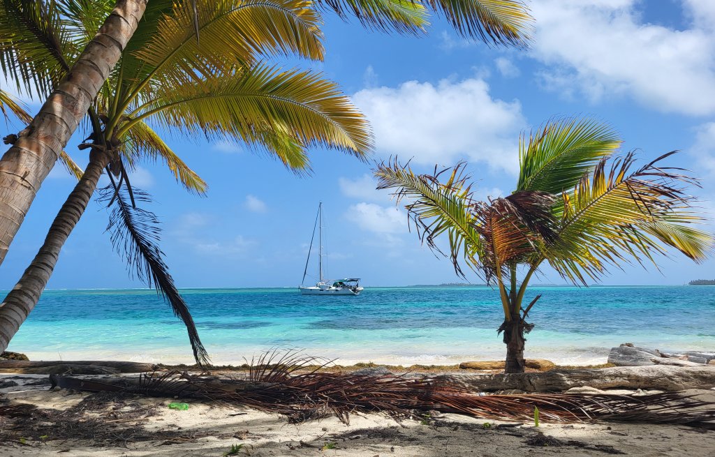 Traumkulissen in San Blas.