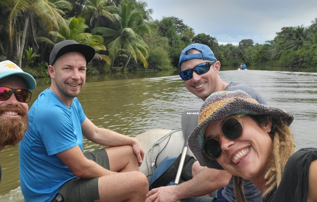 Auf Krokodilsuche im Rio Diablo.