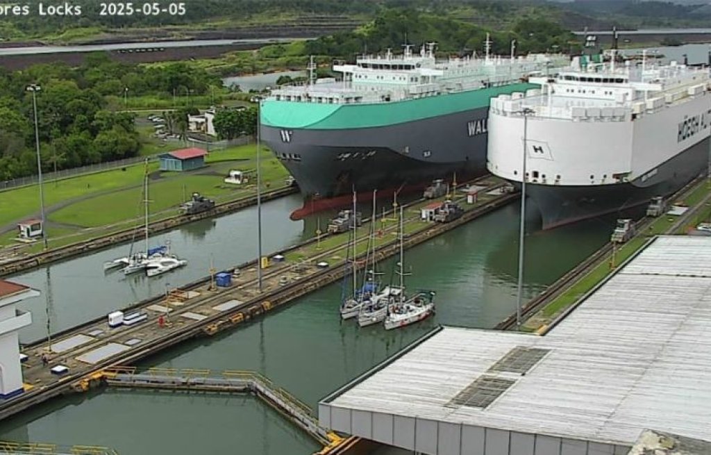Screenshot aus der Webcam des Besuchercenters Miraflores.