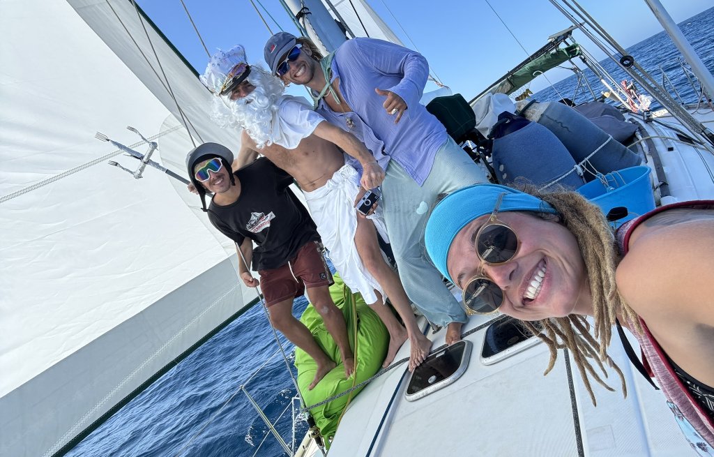 Casual selfie mit Poseidon...