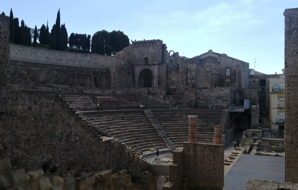 Amphitheatre in Cartagena.