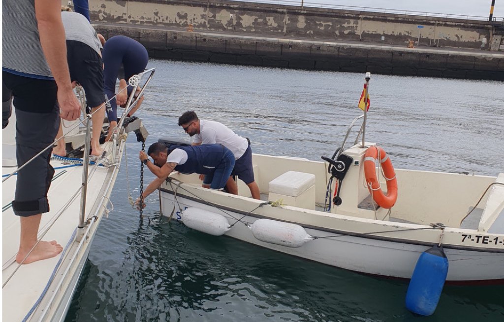 Anchor disaster in full process.