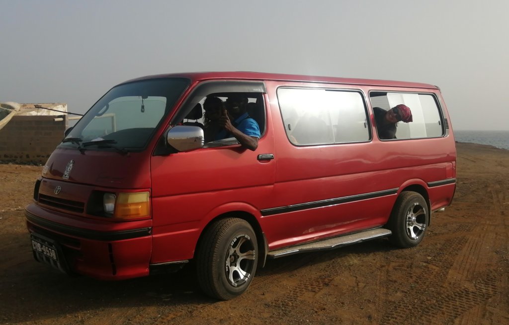 Ivandro and his super cool van.
