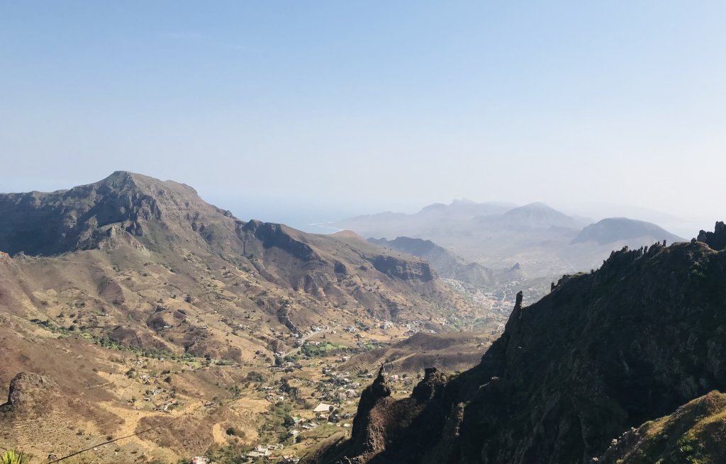View over the valley of Ribeira Brava.