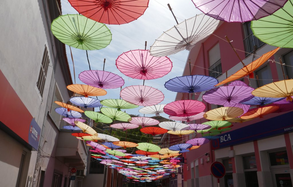 Main street of Ribeira Brava.