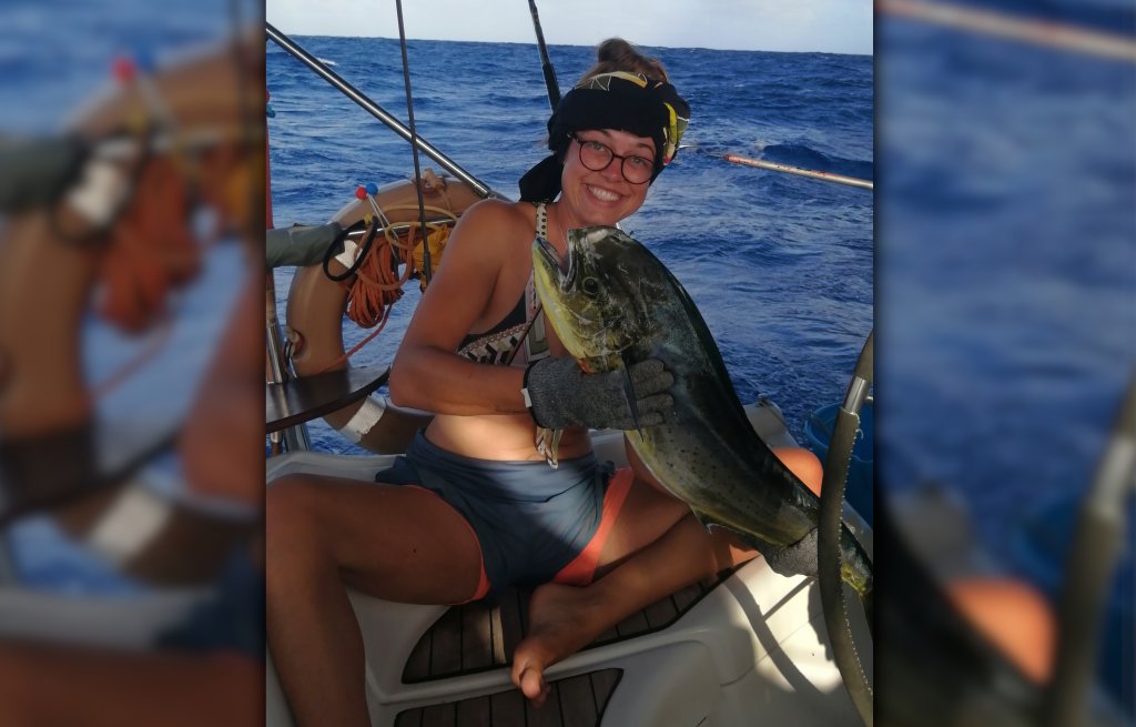 Me and my catch of the day!