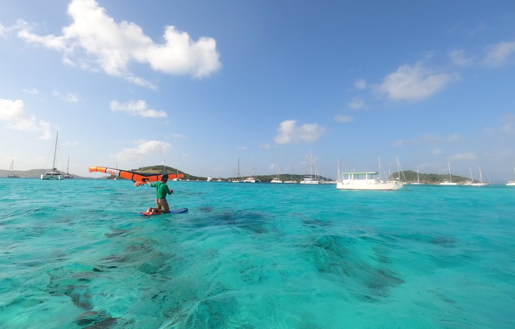 A rare capture of the capitana not in the water.