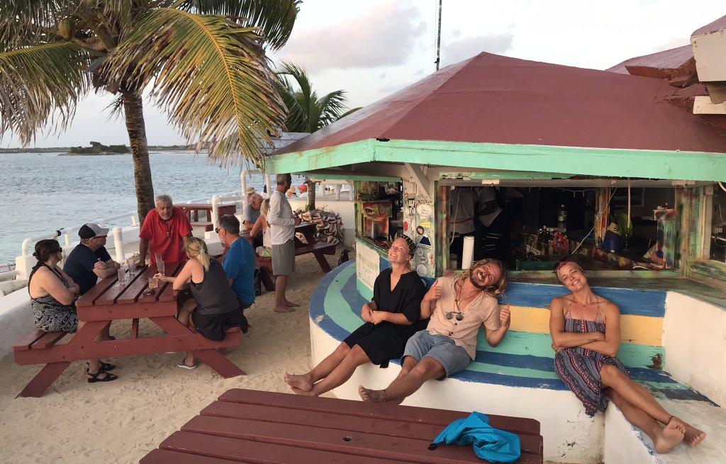 Happy on Happy Island.