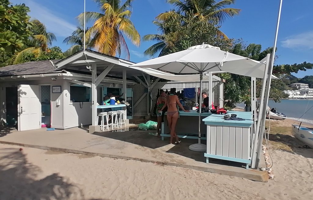 Scuba West Indies dive shop.