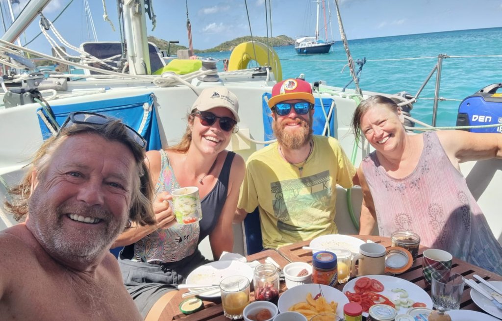 Brunch with Judy & Tinu.