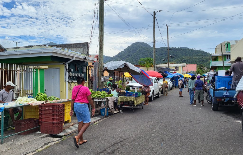 Market in Portsmouth.