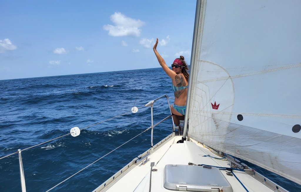 De best spot on the boat!