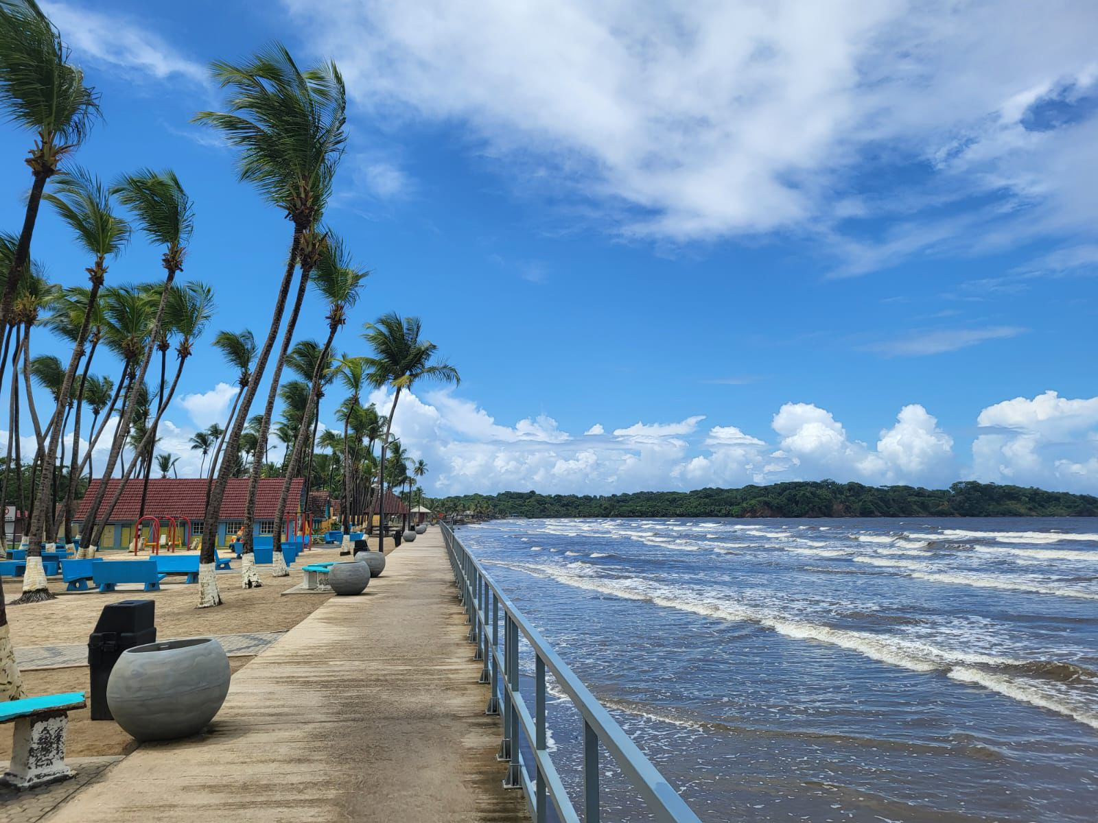 That's how nice the east coast of Trinidad looks.