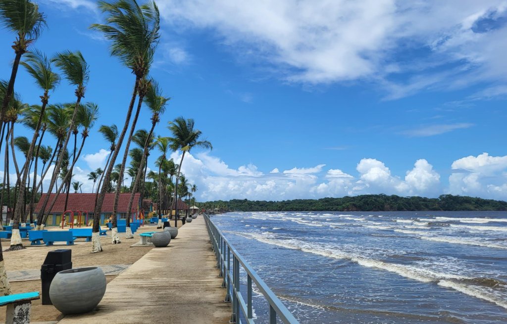 That's how nice the east coast of Trinidad looks.