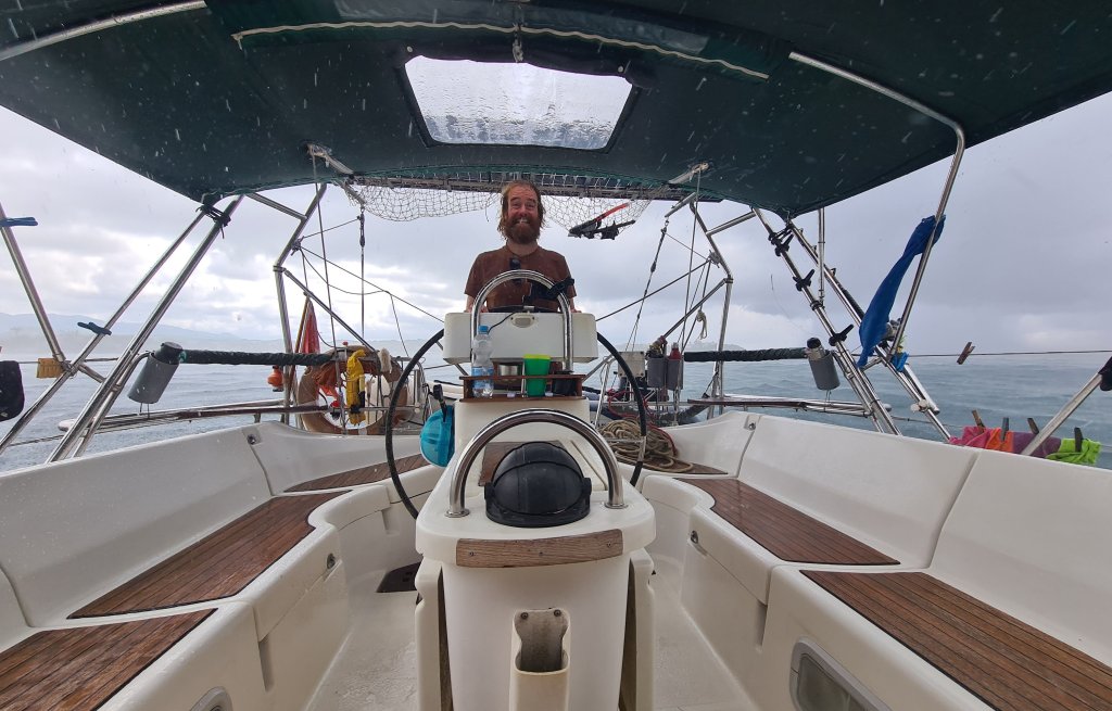 A perfect start in the squall off Grenada.