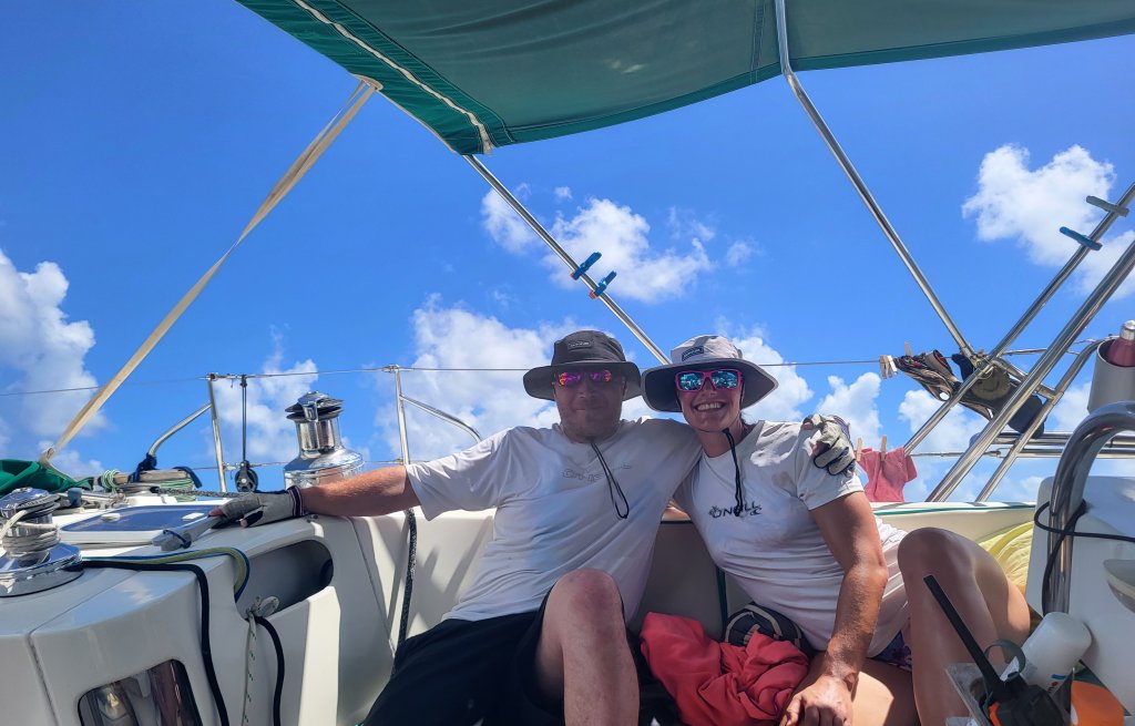 Happy crew on a good sailing day.