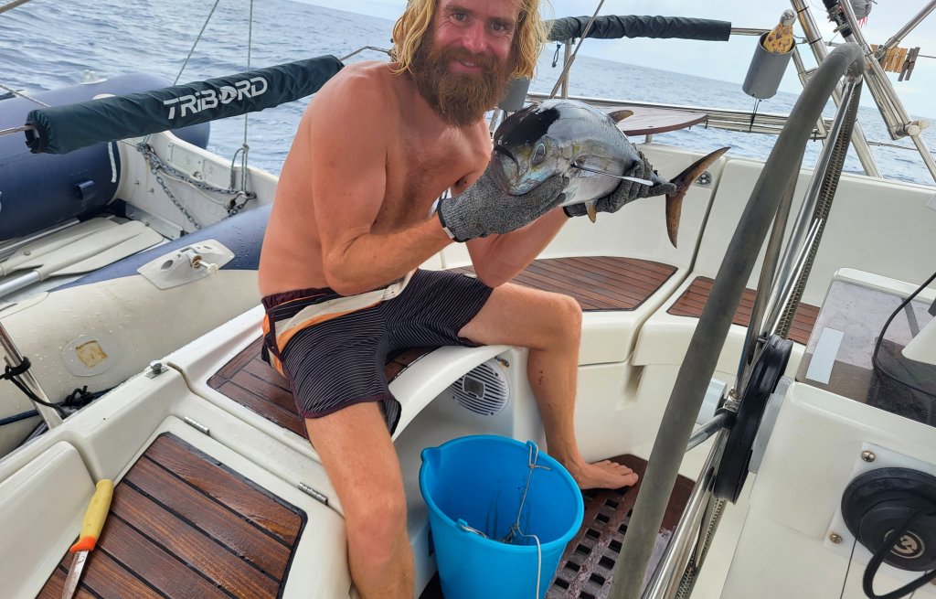 One happy fisherman.