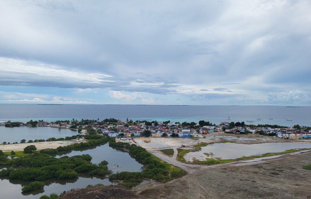 View over the village.