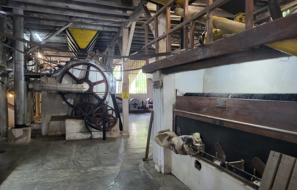 It's mainly handcraft or hydro energy that is being used here.