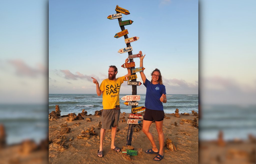 The northernmost point of South America.