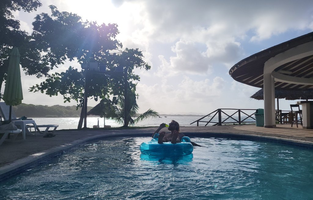 Captain's hard life.