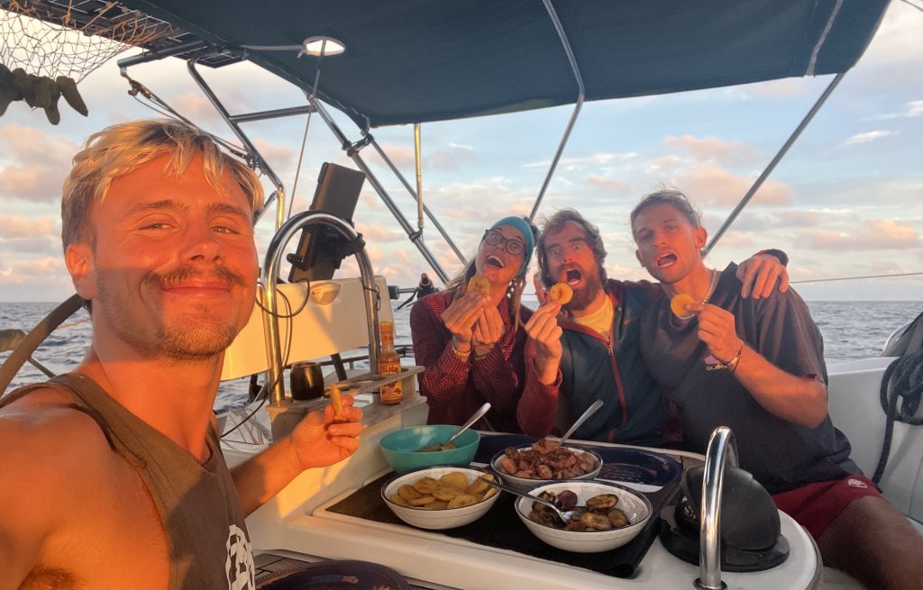 The last meal before...... at least it was worth it.