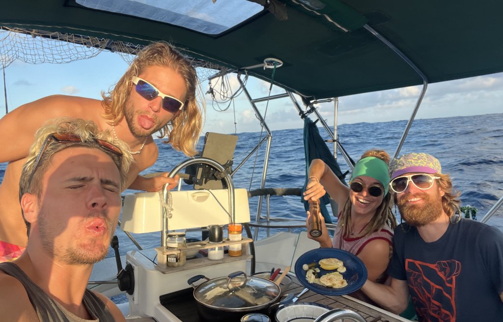 Raclette in the middle of the Pacific.