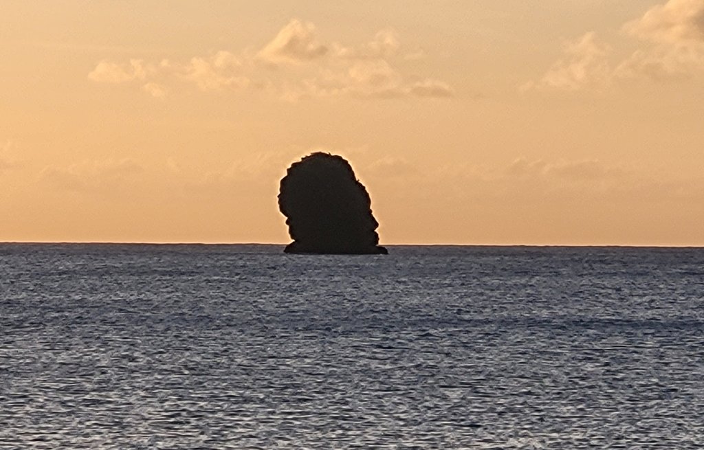 The legend of the rock with the two faces.