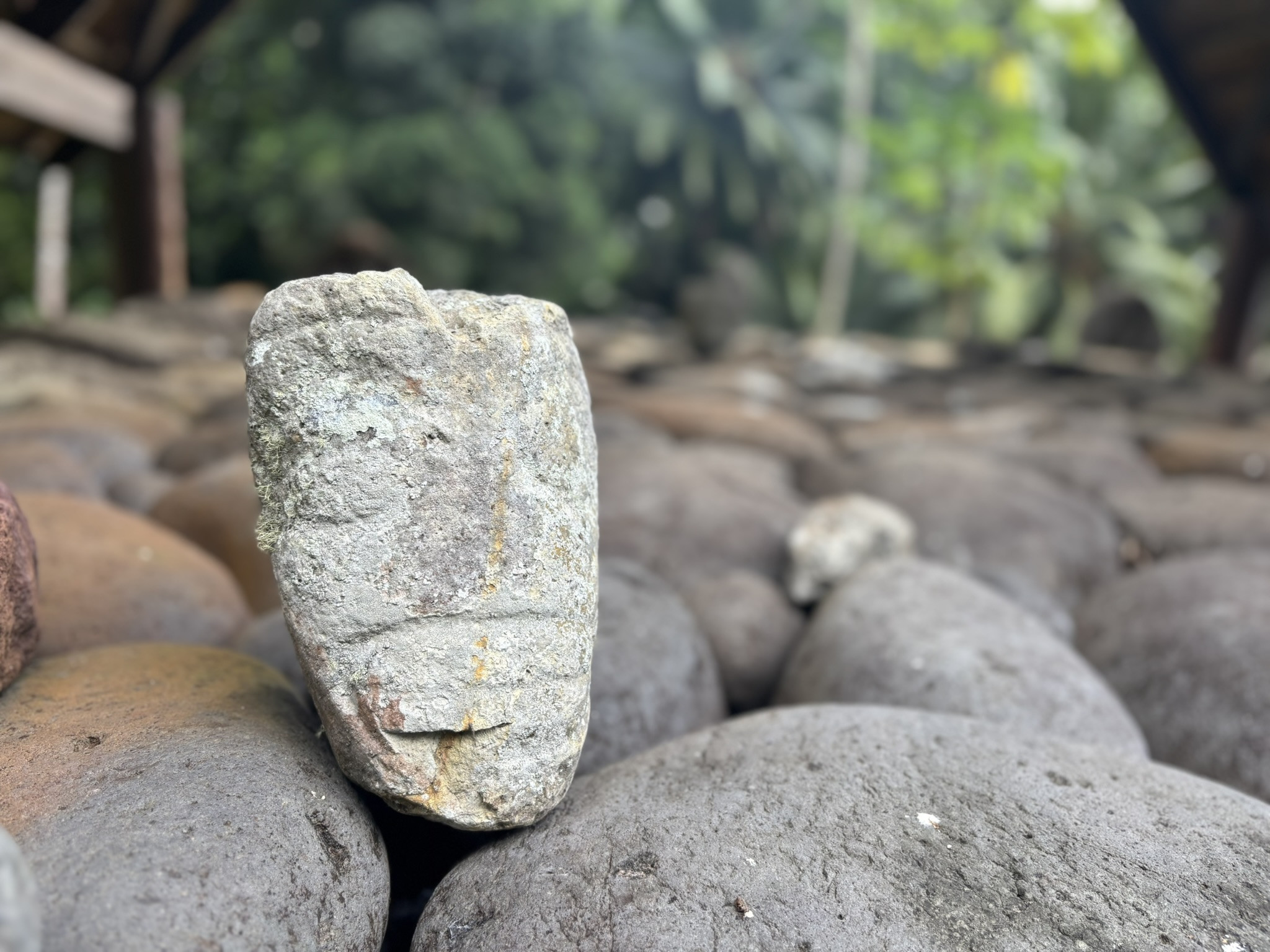 Tikis kommen immer wieder vor, in verschiedenen Formen und Grössen.