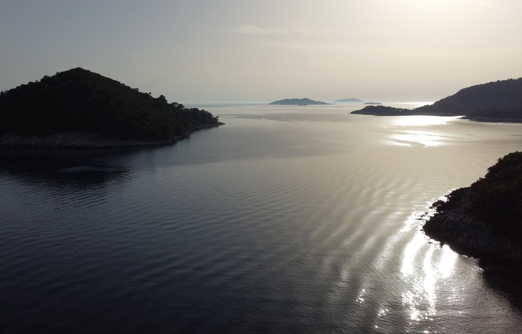 View from the national park of Lastovo