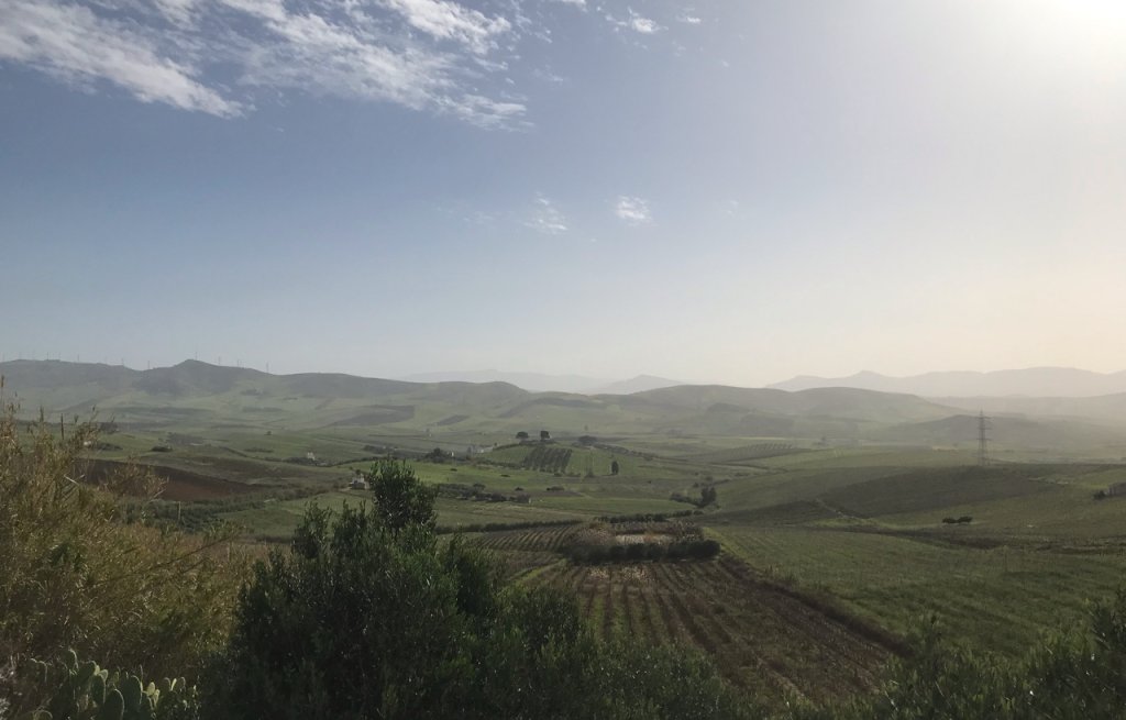 You can only see Sicily that green during wintertime.