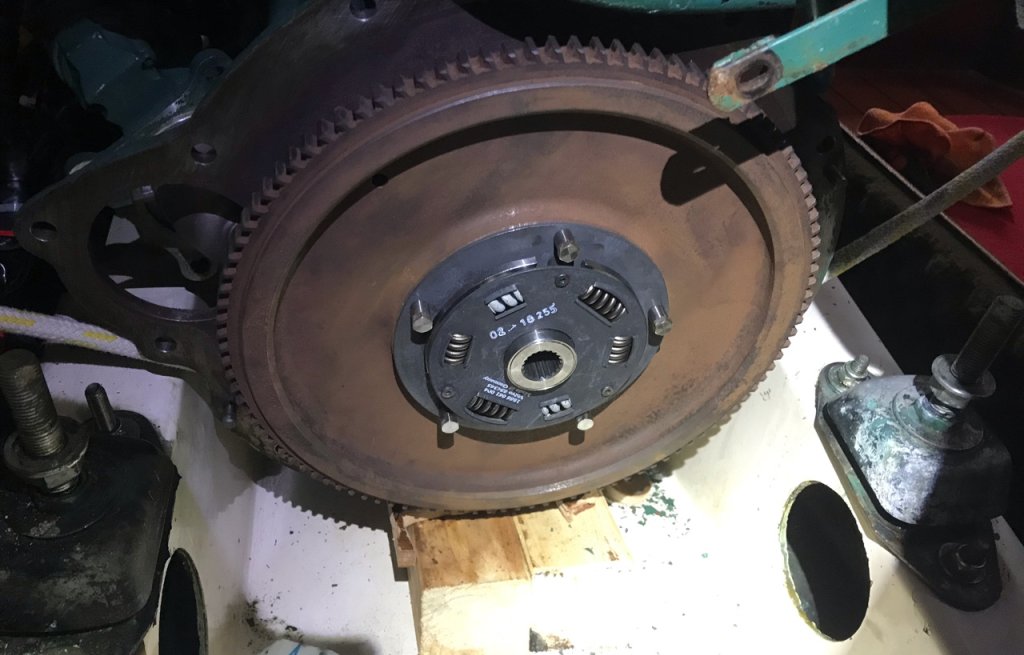 Finally installed new damper plate.